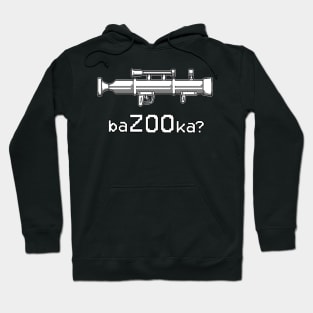 baZOOka ? 1 bit pixel art Hoodie